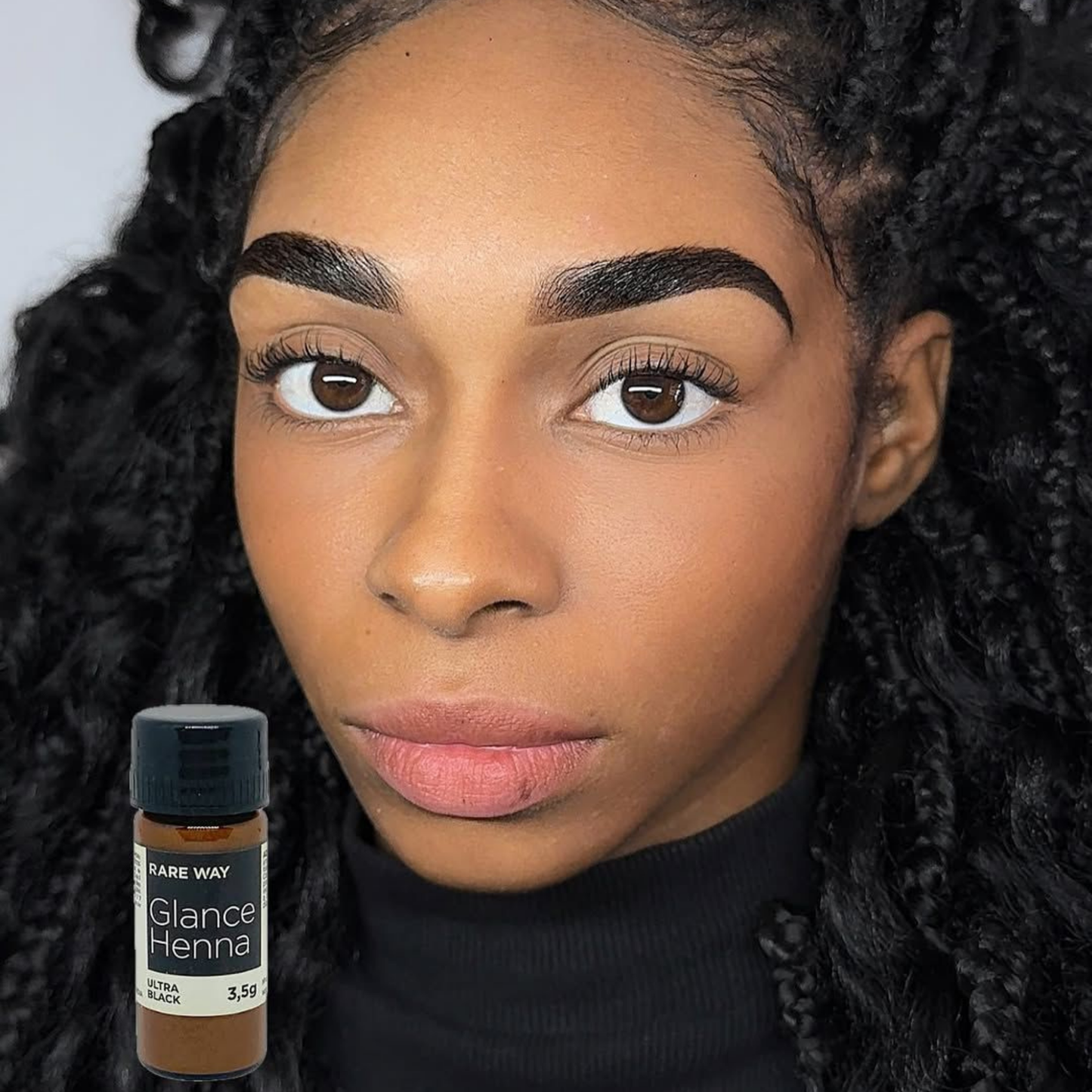 Ultra black Glance Henna  Rare Way