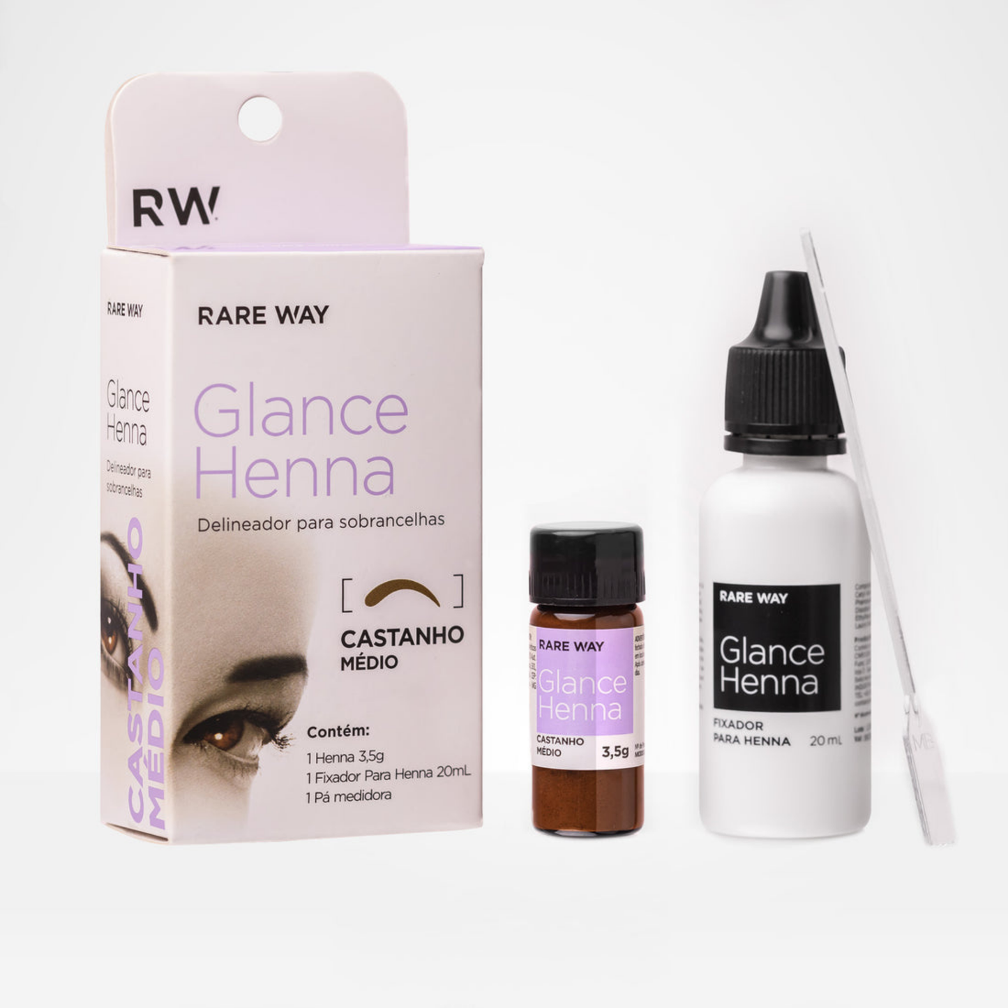 Glance Henna Castaño Medio Rare Way