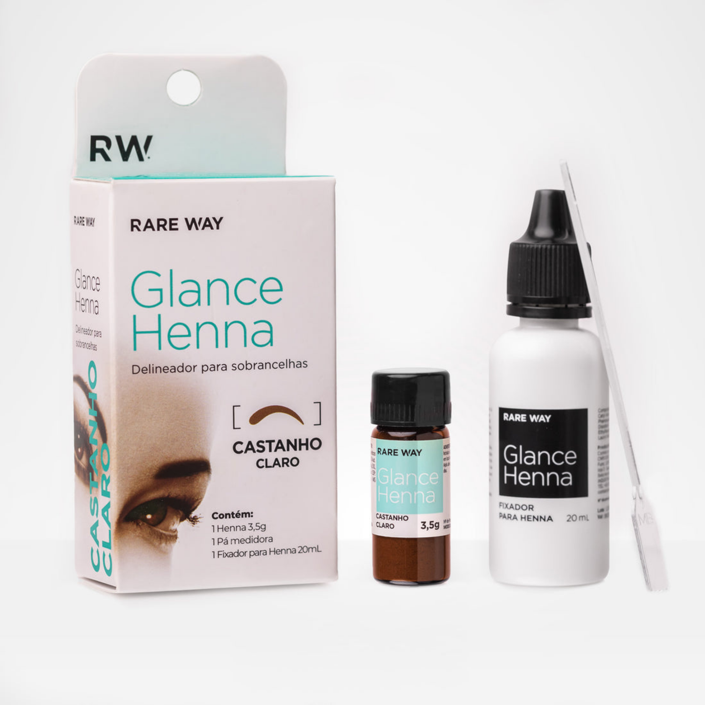 Glance Henna Castaño Claro Rare Way
