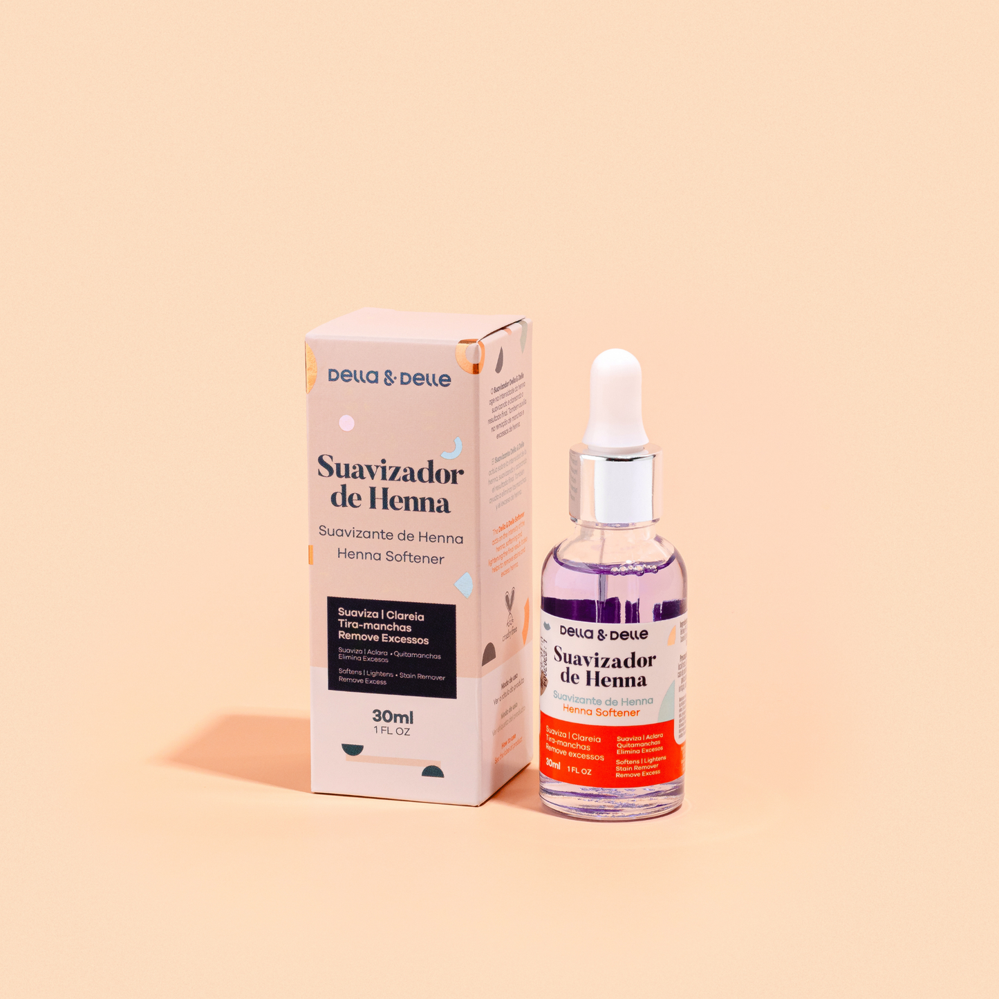 Suavizador de HENNA  DELLA & DELLE
