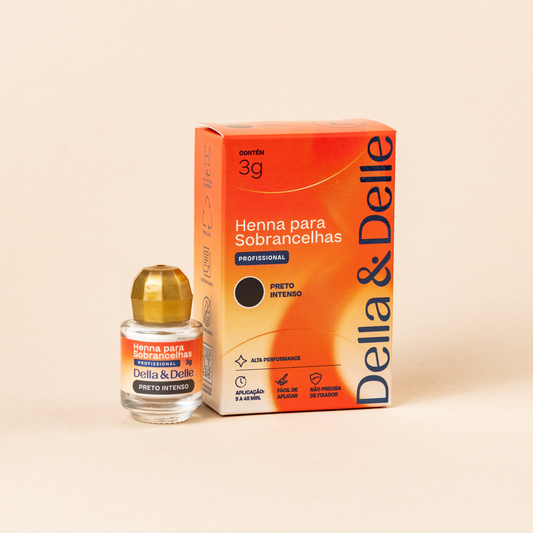 Henna DELLA & DELLE ( Preto intenso)
