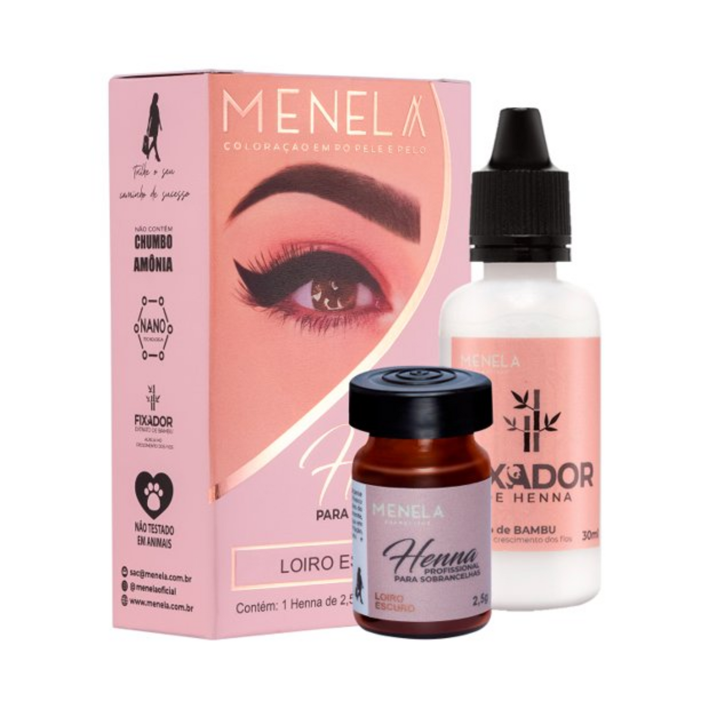 Henna Menela Rubio Oscuro