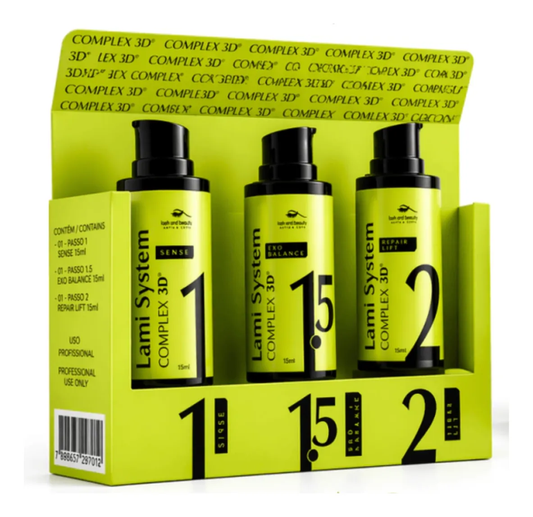 Lami System Complex 3D Kit en frascos LASH AND BEAUTY