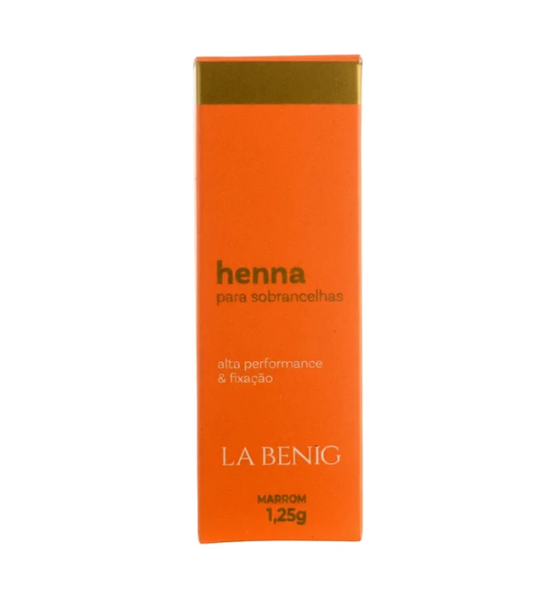 Henna La Benig Alta Fijación Profesional Marrón