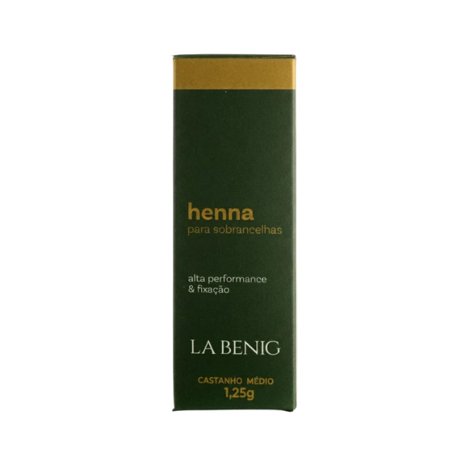 Henna La Benig Alta Fijación Profesional Castaño Medio
