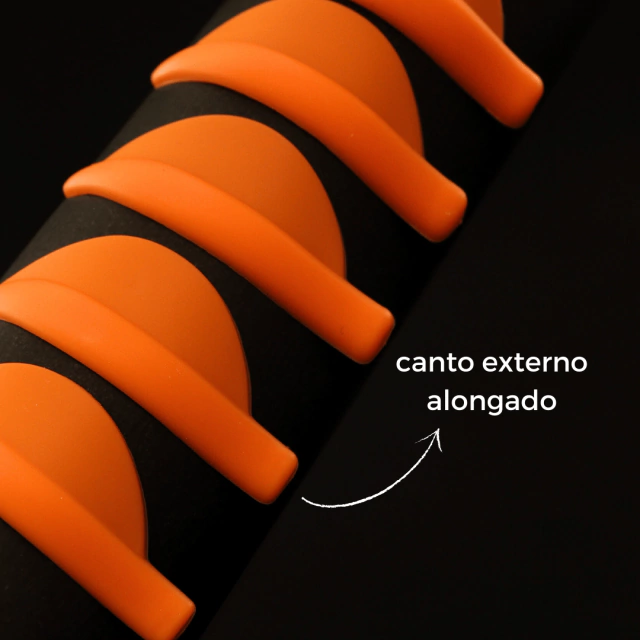 Molde Lash Lifting | Formato alongado