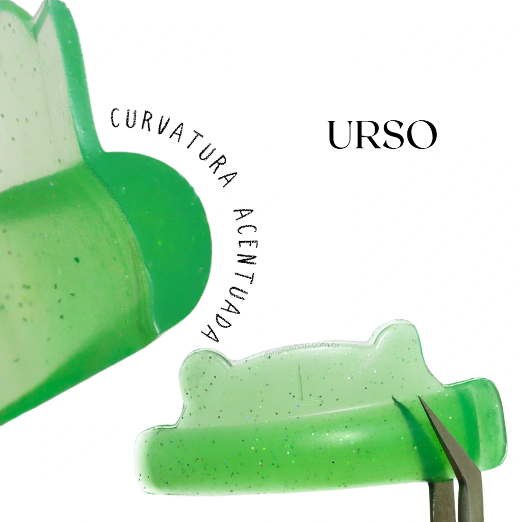 Molde Urso | Lash Lifting | Curvatura acentuada NPRO